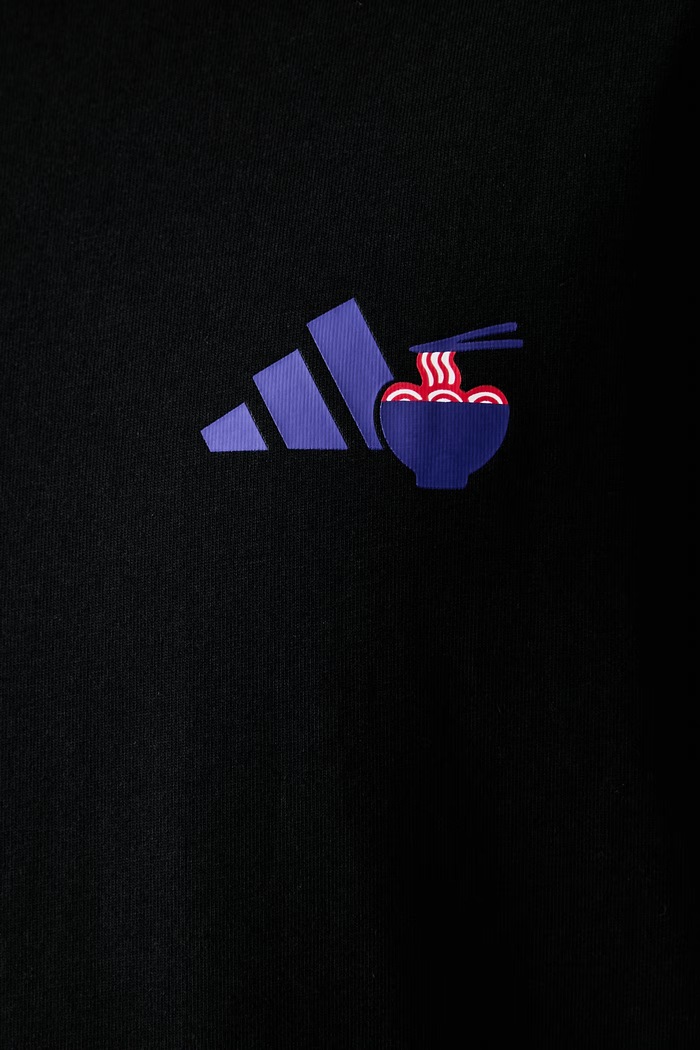 adidas T-shirt męski bawełniany Ramen KS5081. czarny