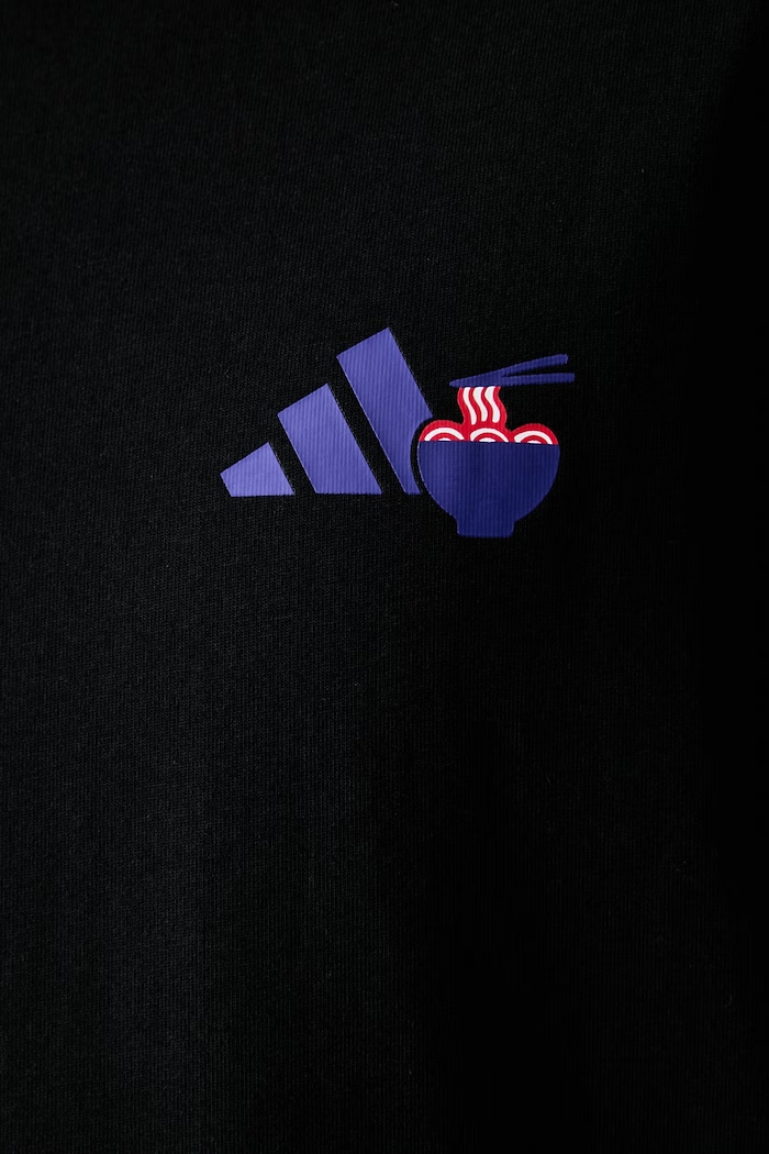 adidas T-shirt męski bawełniany Ramen KS5081. czarny