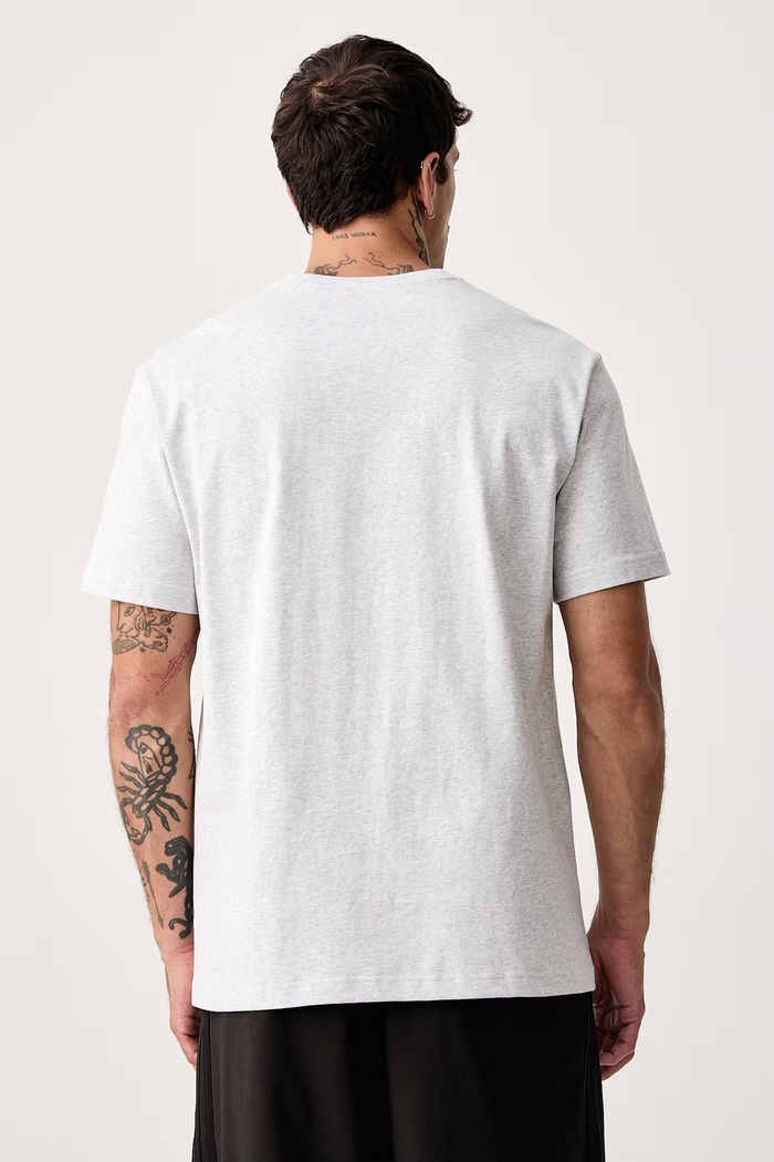 Ρούχα adidas T-shirt ανδρικό βαμβακερό KX1280 γκρί