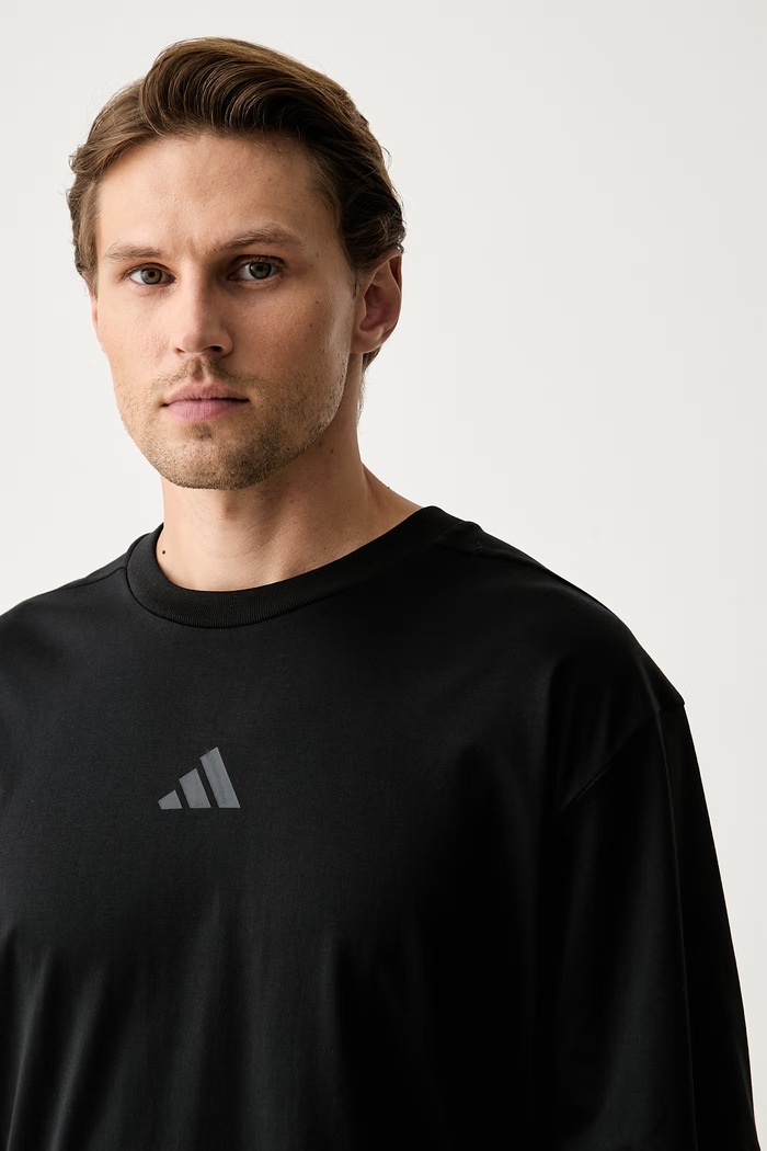 adidas T-shirt męski bawełniany Z.N.E. czarny KF3818