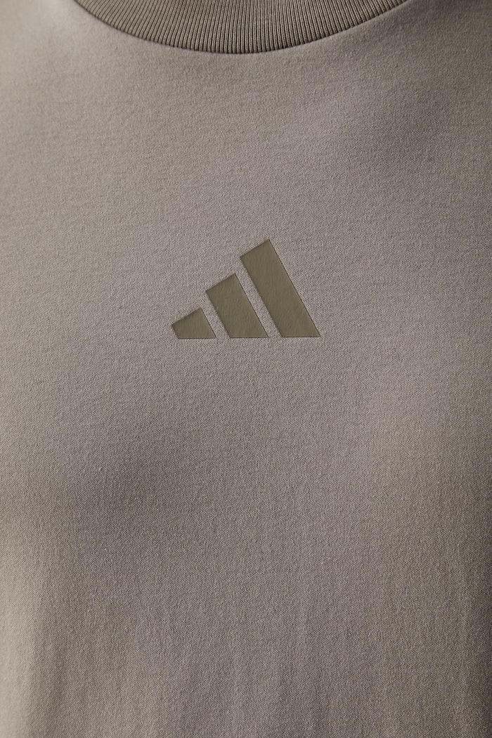 adidas T-shirt męski bawełniany Z.N.E. KF3819 brązowy