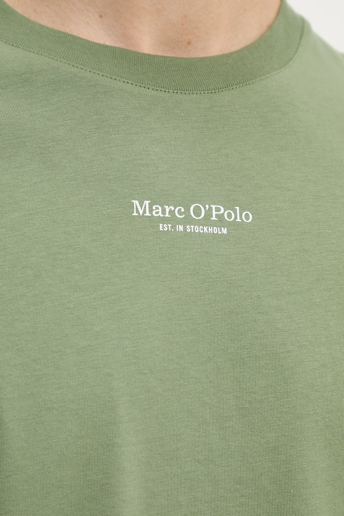 Marc O'Polo majica za muškarce od pamuka 5000014264 zelena