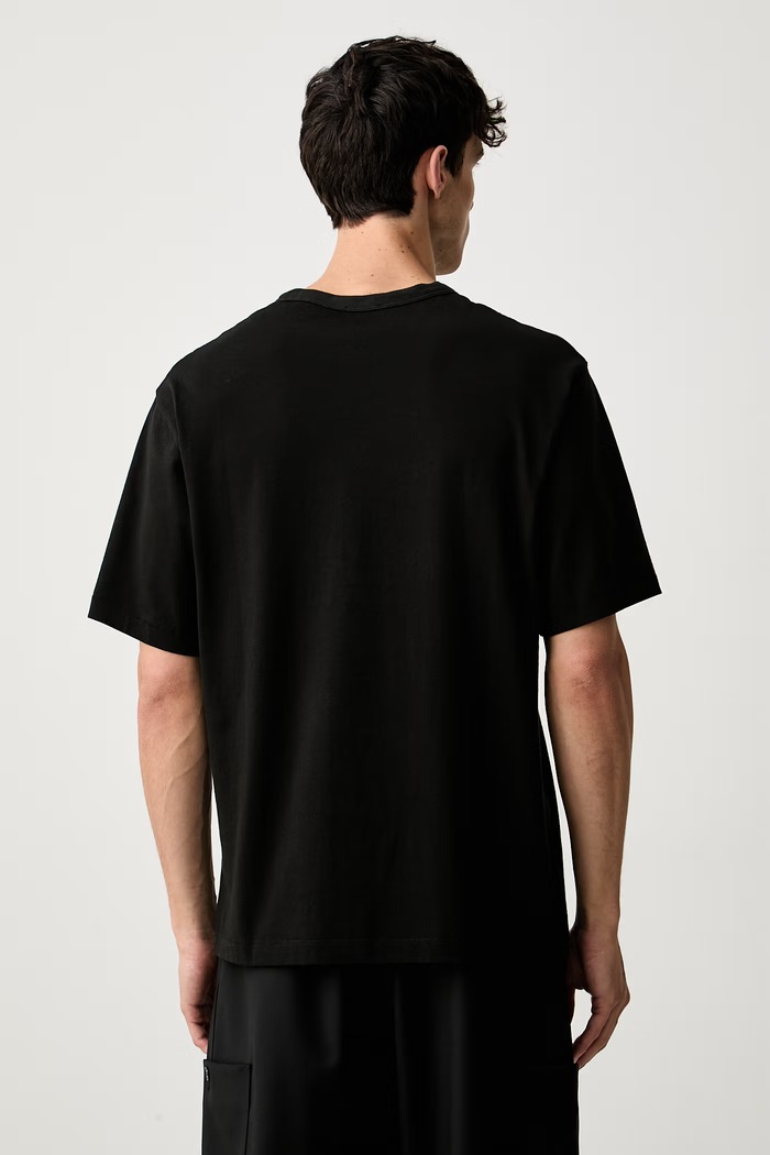 Odzież Kenzo T-shirt męski bawełniany FG65TS2984SG czarny