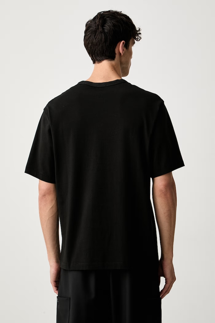 Odzież Kenzo T-shirt męski bawełniany FG65TS2984SG czarny