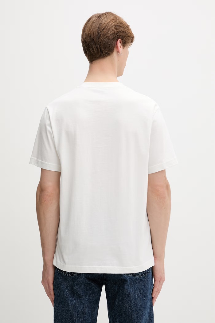 Дрехи Kenzo тениска мъжка от памук FG65TS2854SG бял
