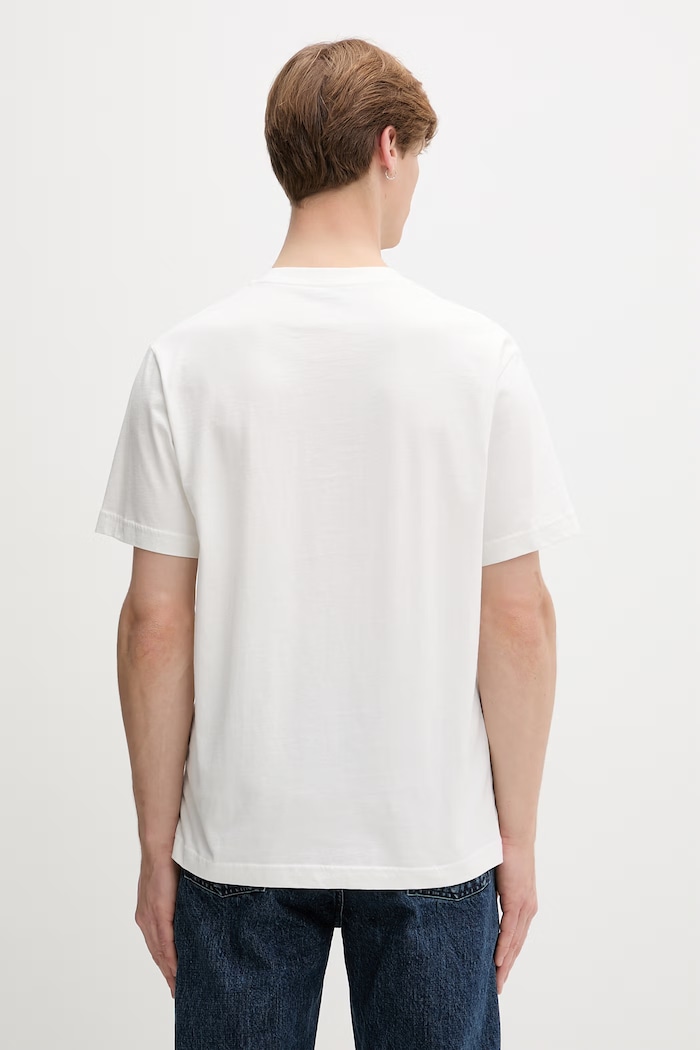 Дрехи Kenzo тениска мъжка от памук FG65TS2854SG бял
