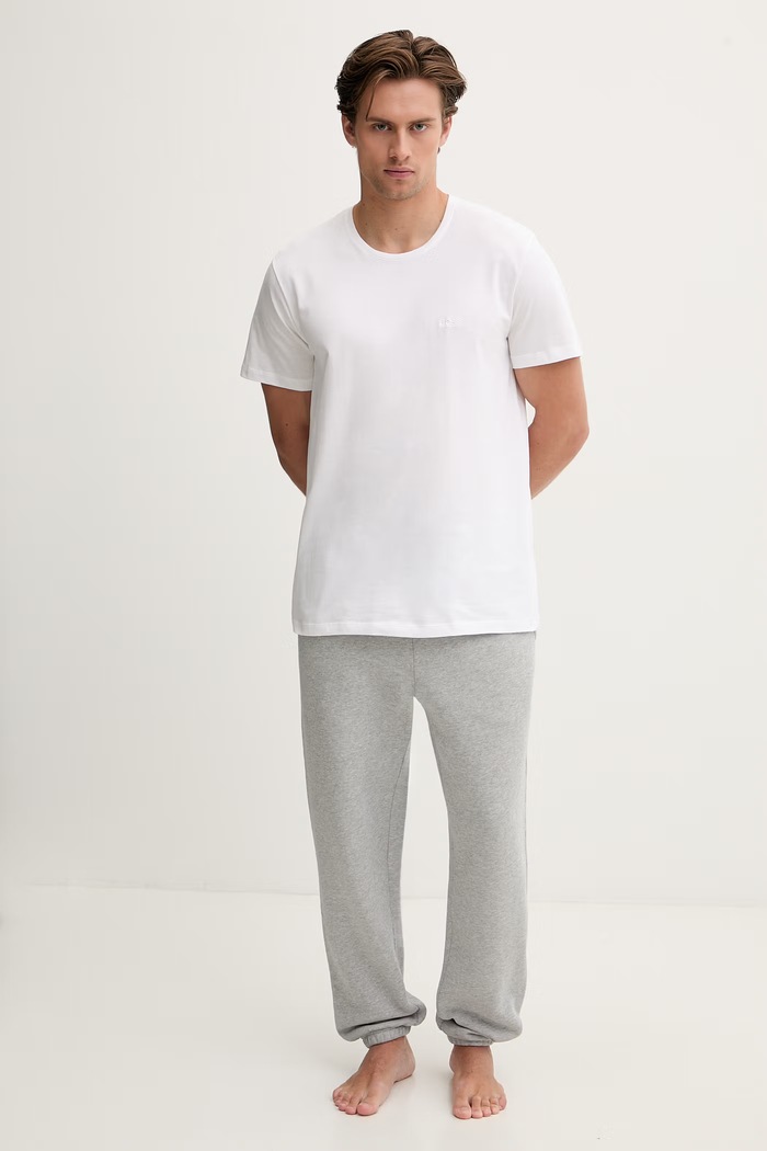 BOSS tricou pentru bărbați, din bumbac TShirtRN pachet de 2 50479536 alb AW26