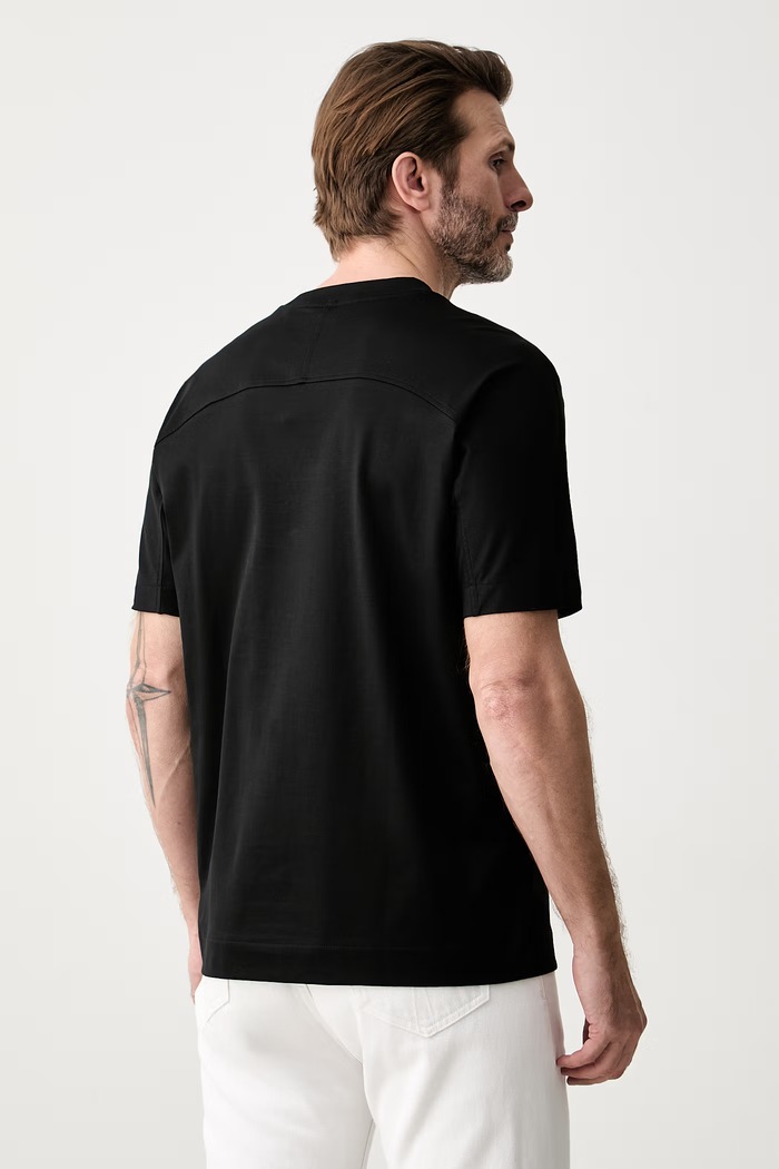 Ρούχα BOSS t-shirt ανδρικό βαμβακερό BOSS x Aston Martin 50565042 μαύρο