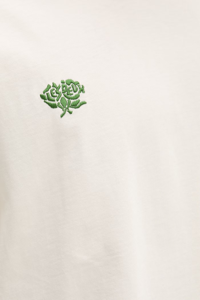 Les Deux T-shirt męski bawełniany 1001976 beżowy
