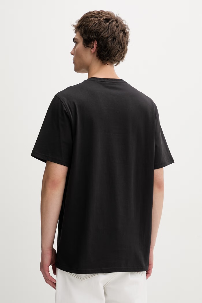 Odzież Les Deux T-shirt męski bawełniany 1001976 czarny