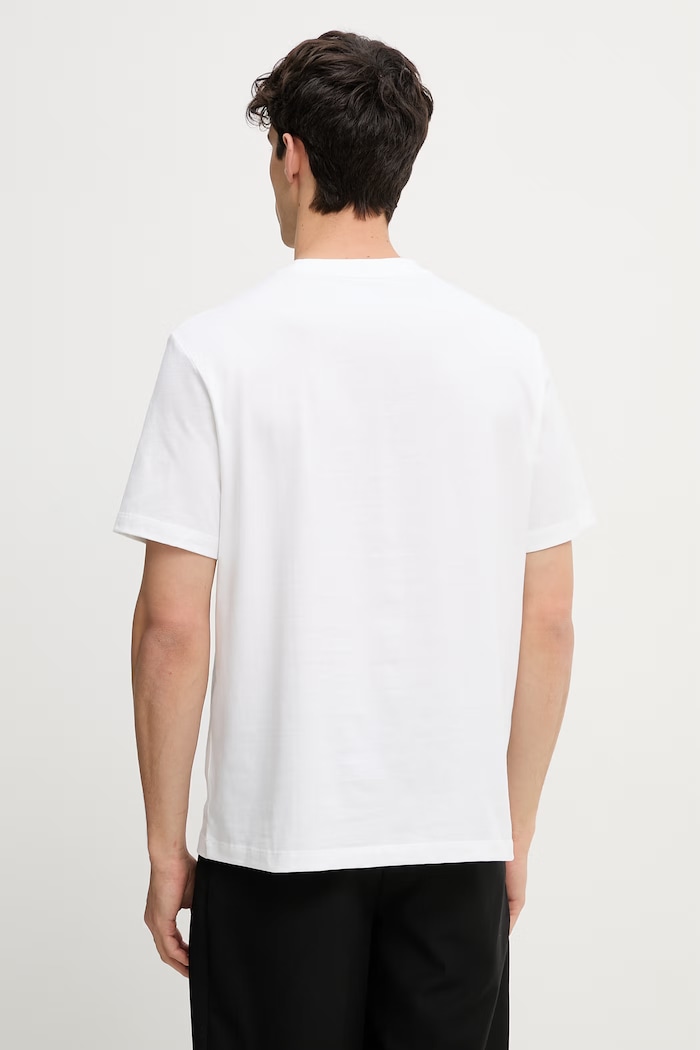 Îmbrăcăminte Calvin Klein tricou pentru bărbați, din bumbac LV04LG813G alb
