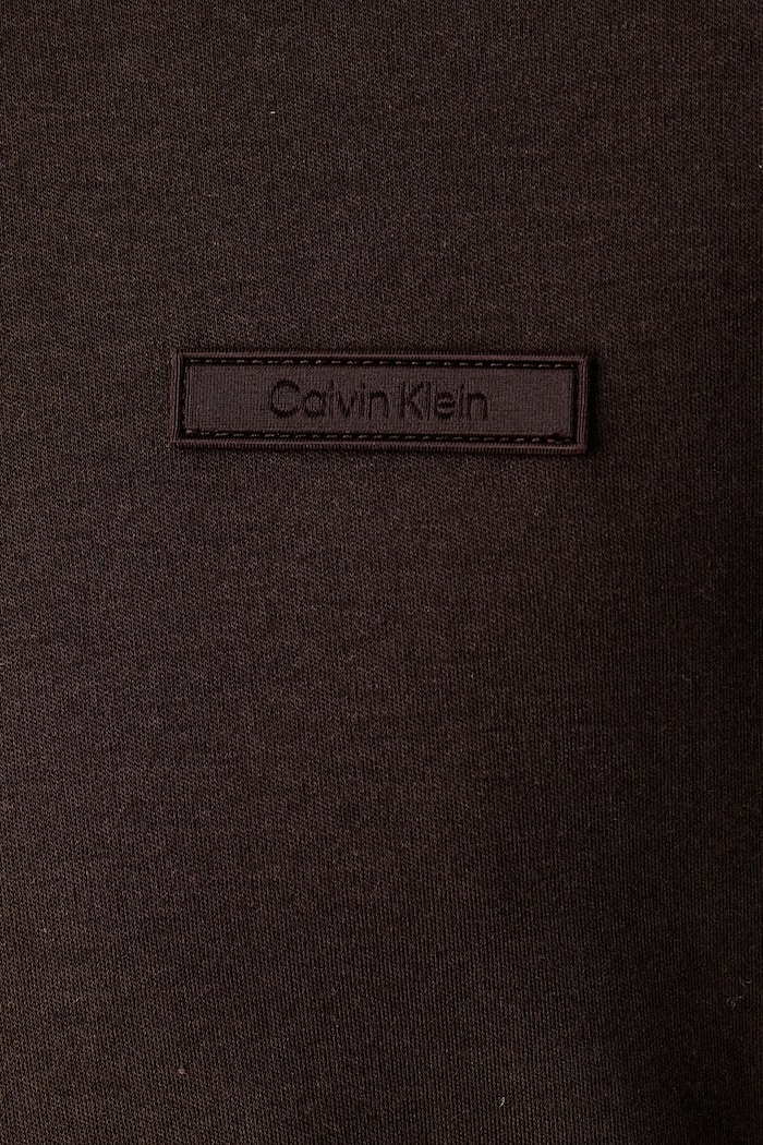 T-shirt męski bawełniany Calvin Klein brązowy LV04LG222G