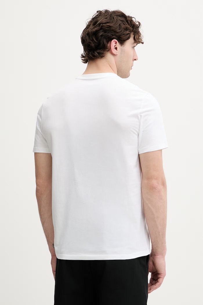 Oblečenie Calvin Klein Jeans tričko pánske bavlnené LV04RG837G biela