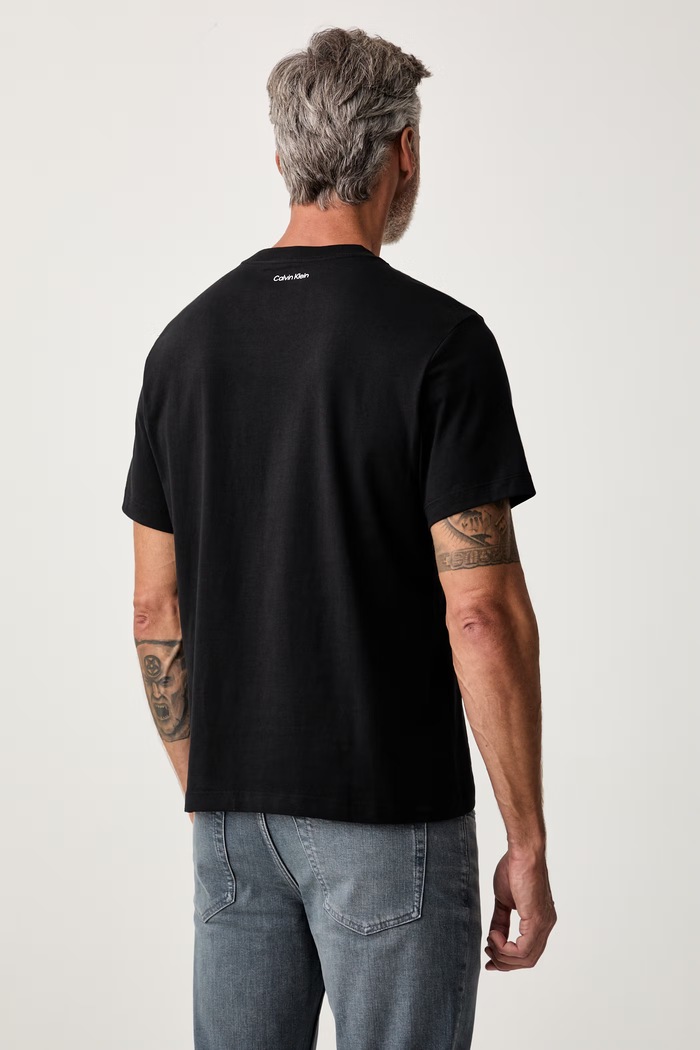 Odjeća Calvin Klein Jeans majica za muškarce od pamuka LV04RG822G crna