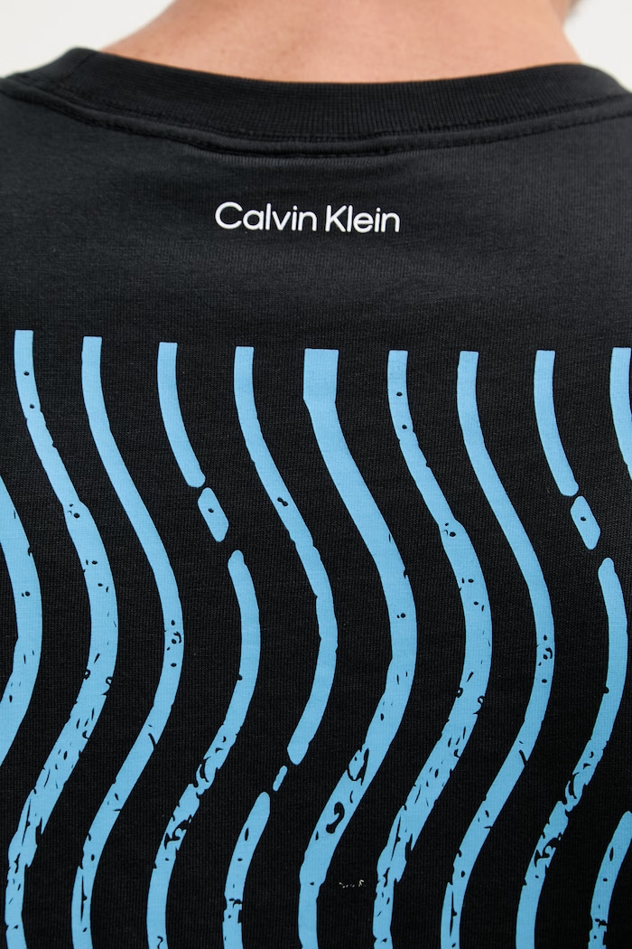 Calvin Klein Jeans tričko pánske bavlnené LV04RG816G čierna
