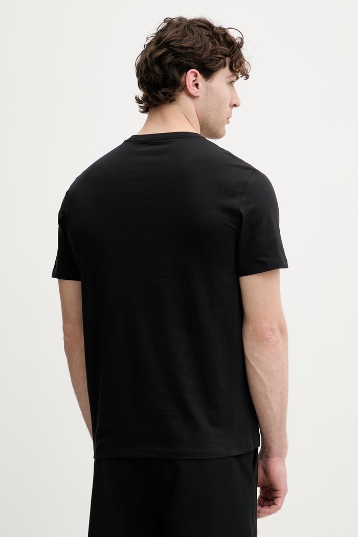 Odzież Calvin Klein Jeans T-shirt męski bawełniany LV04RG800G czarny