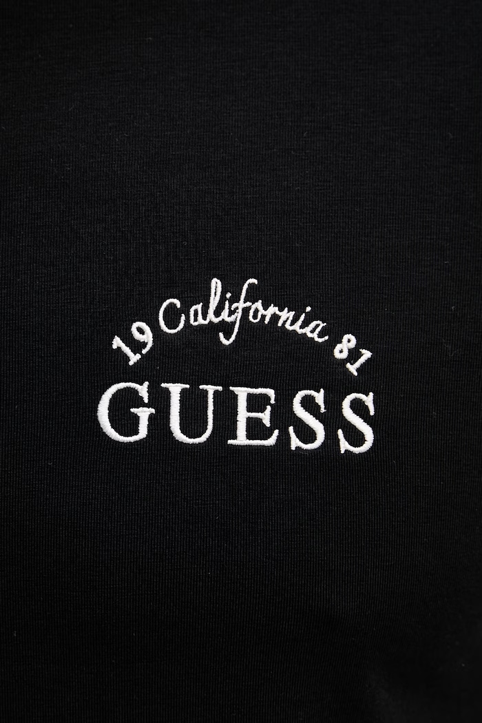 Guess tričko pánske s bavlnou STAN Z6YI24.K5077 čierna