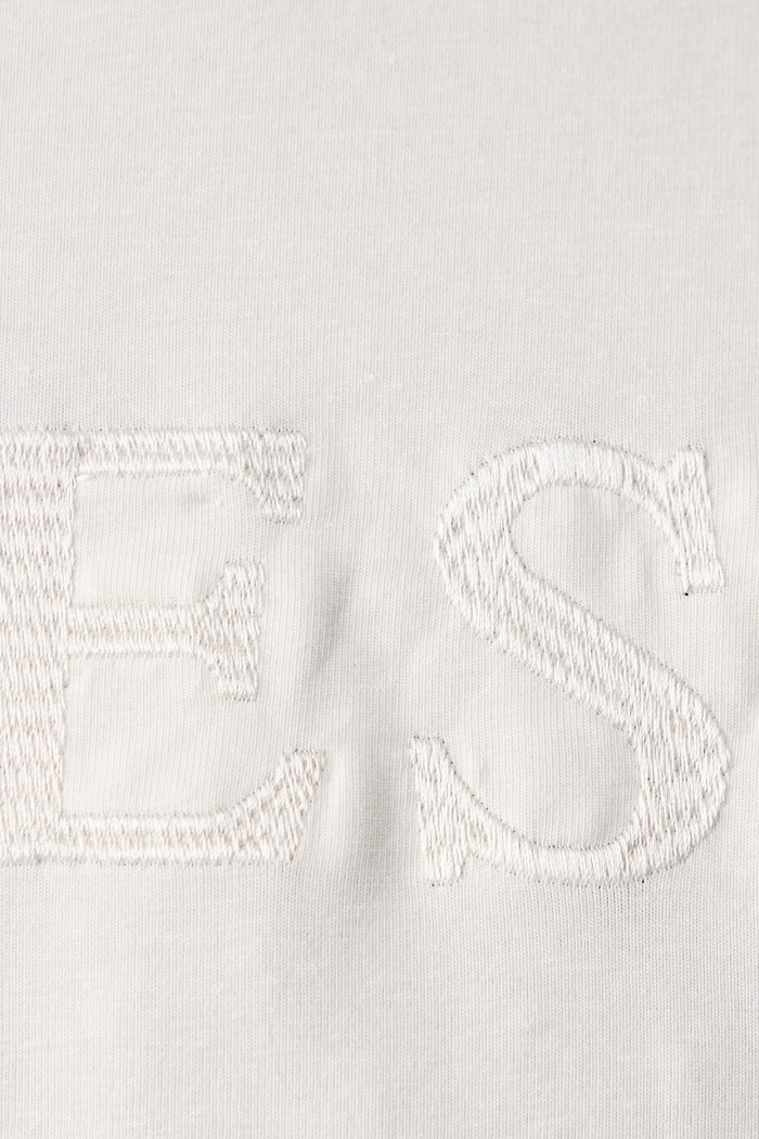 T-shirt męski bawełniany z elastanem PRAT Guess beżowy Z6YI17.K4968