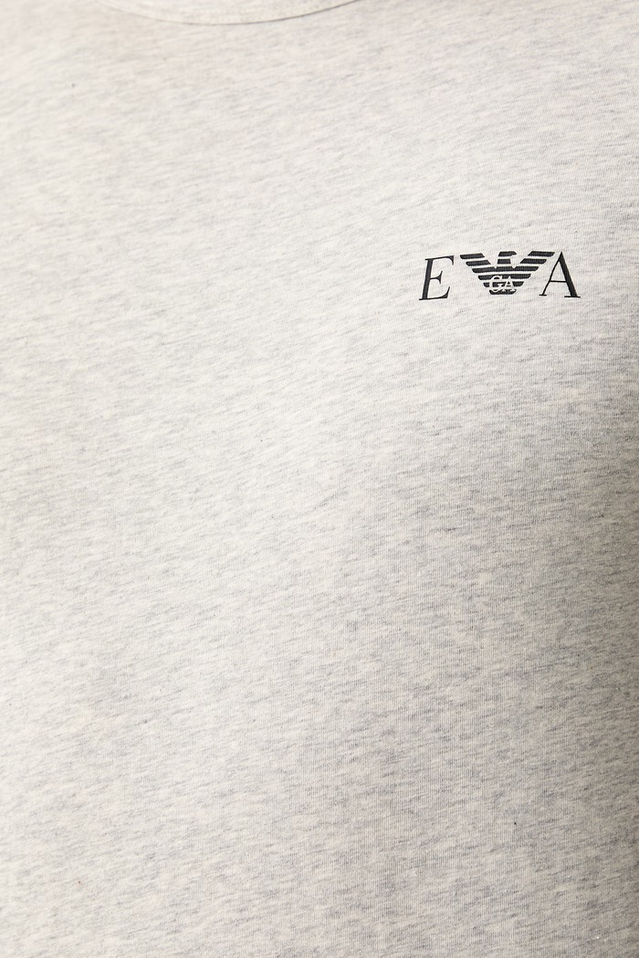 Emporio Armani Underwear T-shirt lounge męski bawełniany z elastanem EM001849.AF25018