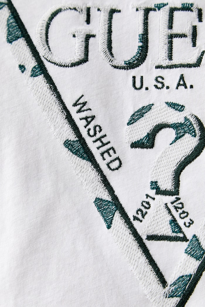 Guess T-shirt męski bawełniany M6YI47.K4233 biały