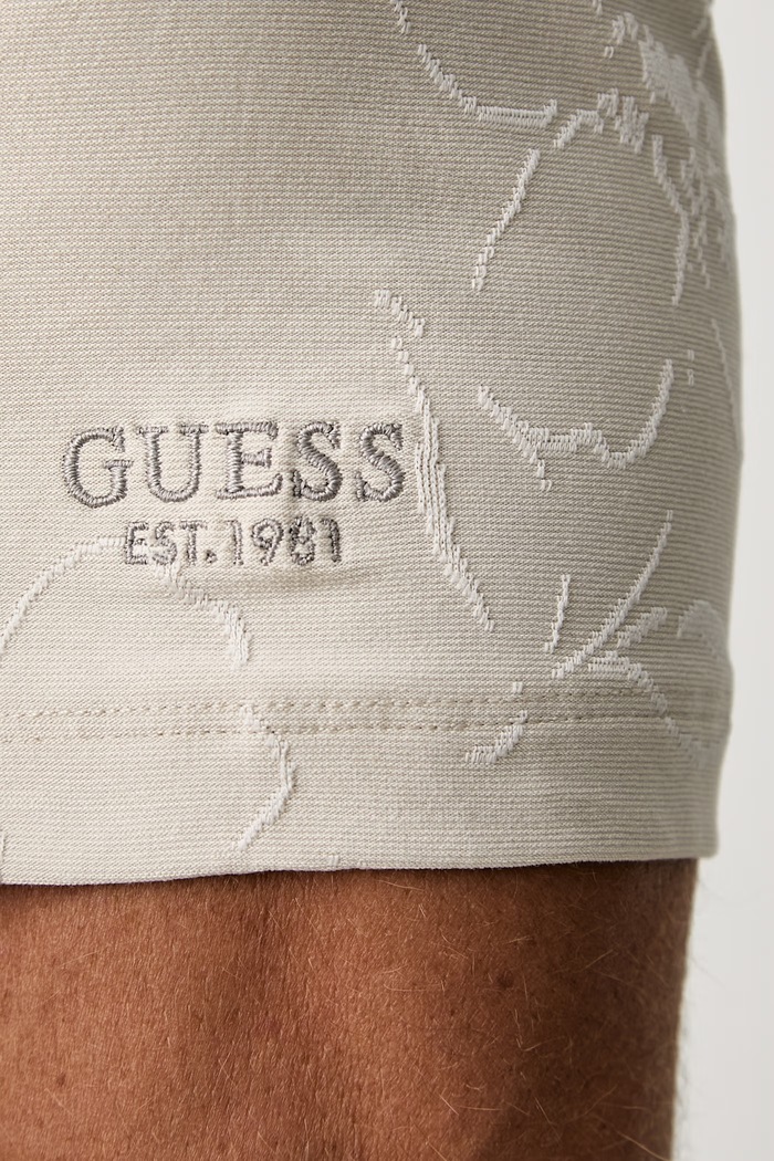 Guess tričko pánské M6YI42.K4228 béžová
