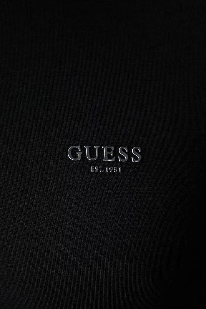 Guess majica za muškarce s pamukom M6YI32.K3735 crna
