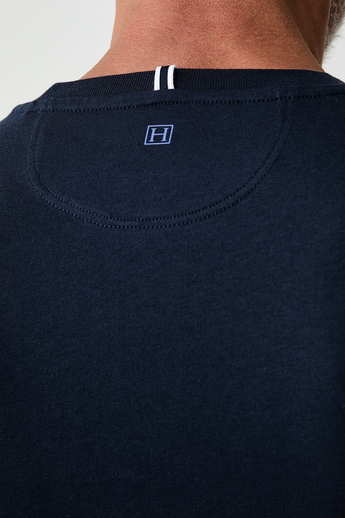 Hackett London T-shirt męski bawełniany HM5000121
