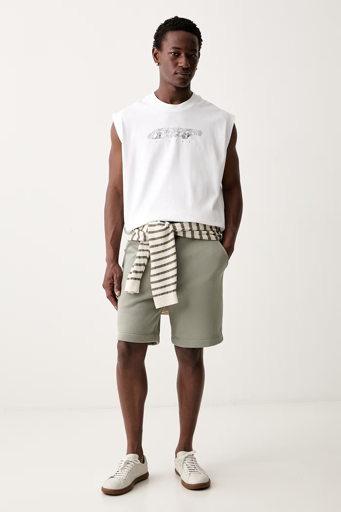 G-Star αμάνικο μπλουζάκι ανδρικό βαμβακερό Loose gr D29347.E385 λευκό AW26