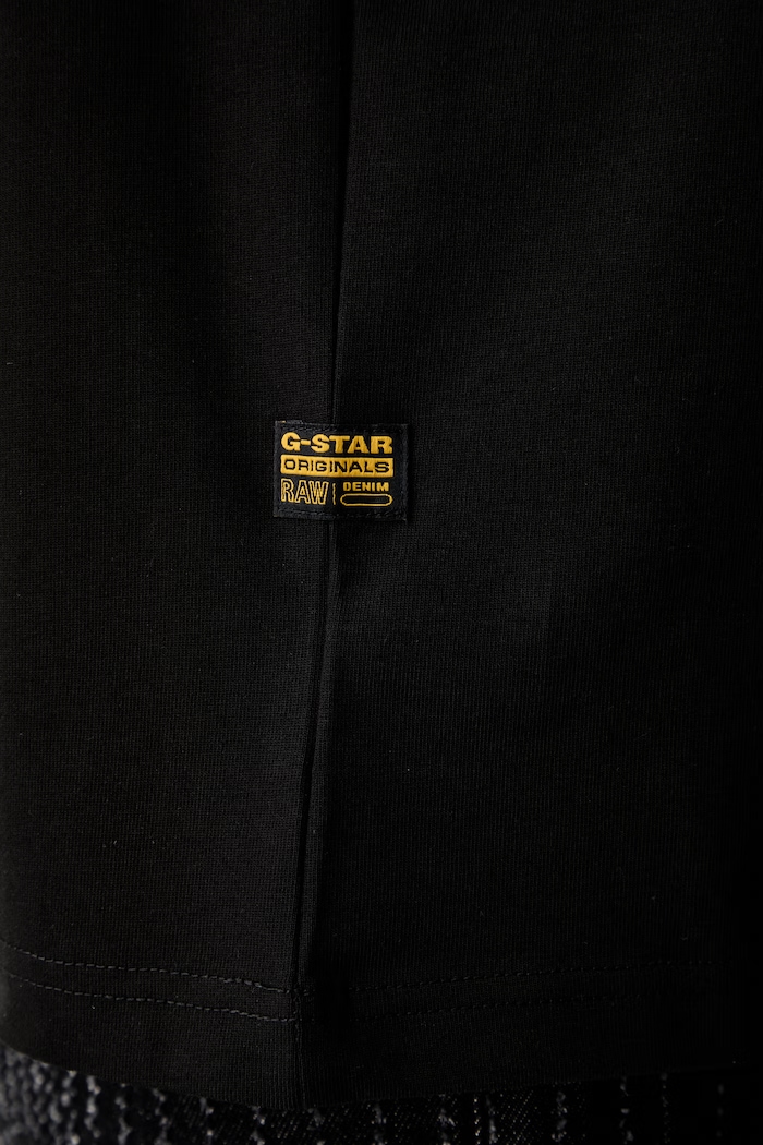 G-Star koszulka bez rękawów męska bawełniana Loose gr D29347.E385 czarny