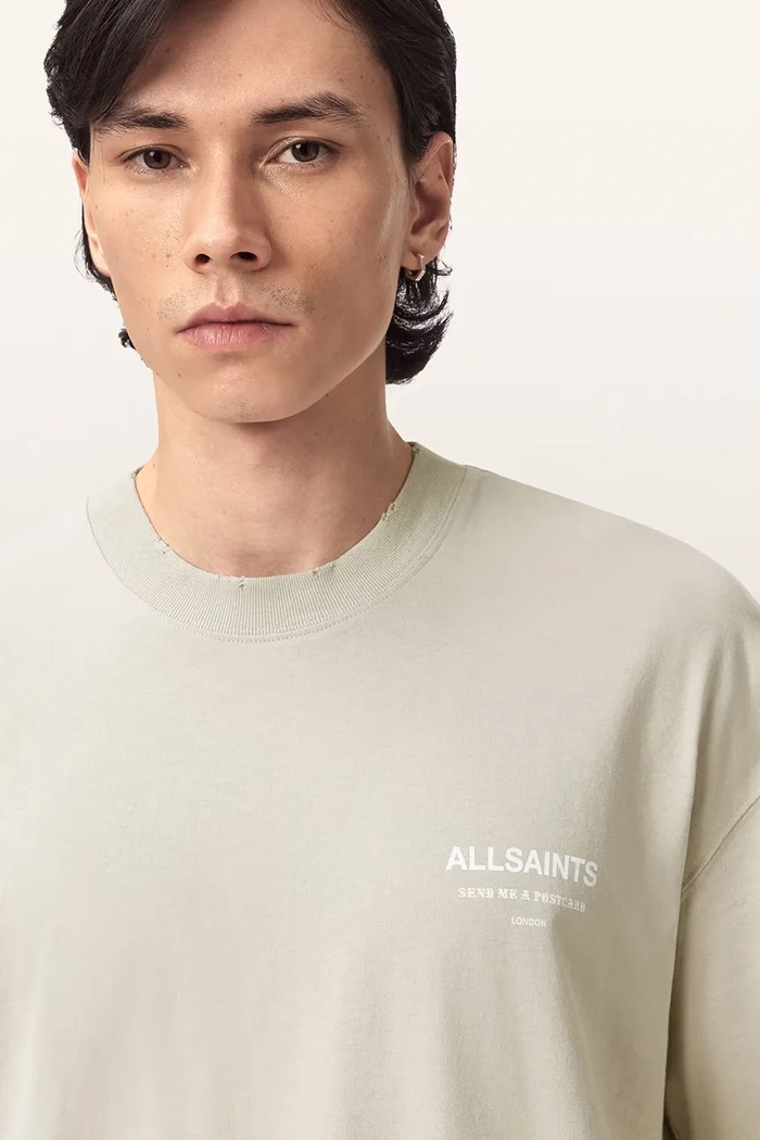 Tričko pánske bavlnené DREAMER AllSaints M036PE zelená