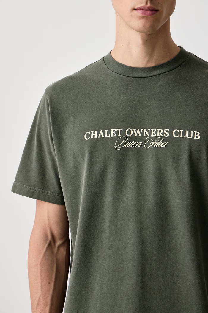 T-shirt bawełniany Baron Filou 000017232 zielony