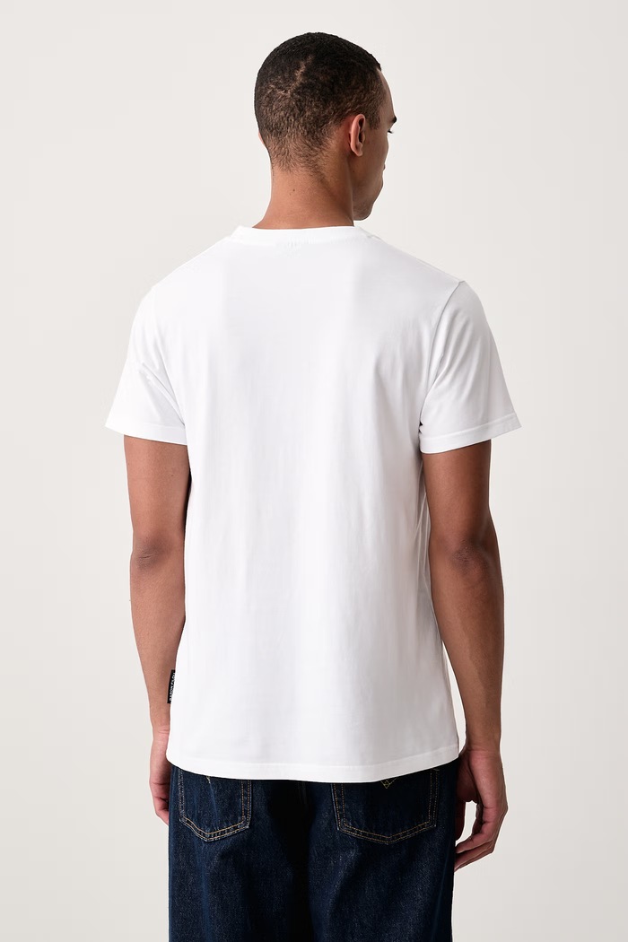 T-shirt bawełniany Baron Filou biały 000016881