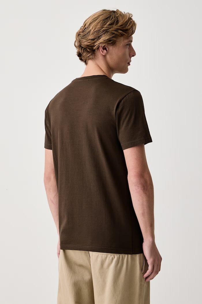 Odzież Baron Filou T-shirt bawełniany 000016777 brązowy