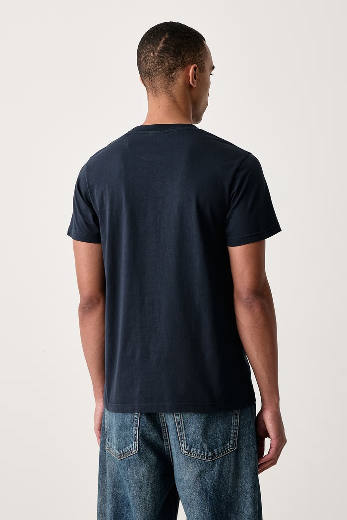Odzież Baron Filou T-shirt bawełniany 000016770 granatowy