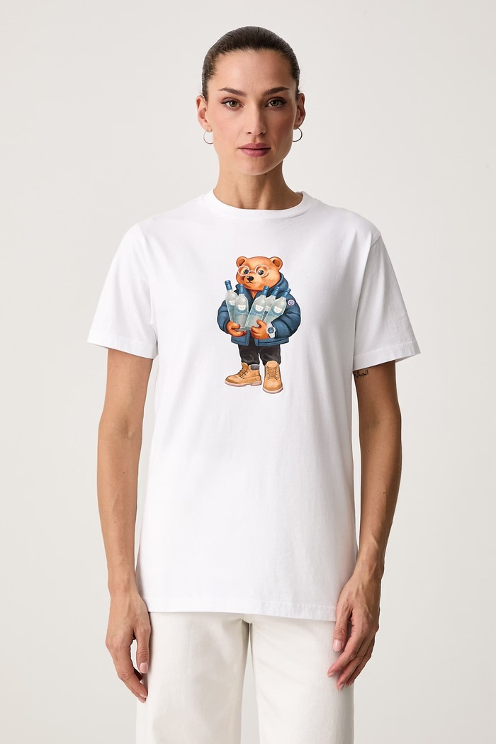Baron Filou T-shirt bawełniany 000016832 biały AW26