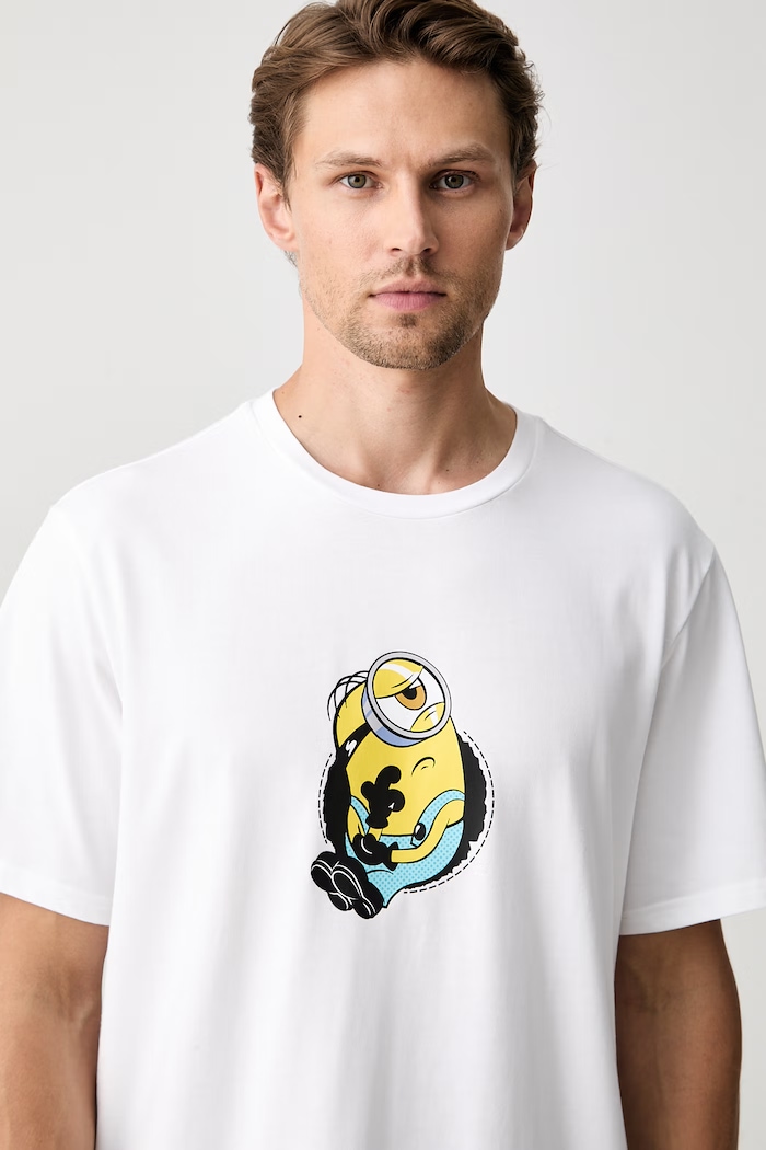 Converse T-shirt bawełniany x Minions & Monsters CVM6T226