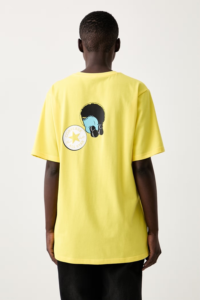 Converse T-shirt bawełniany x Minions & Monsters CVM6T226