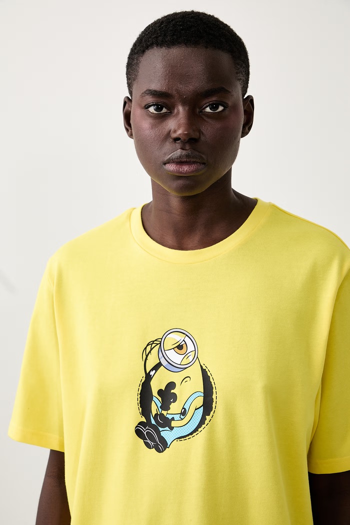 Converse T-shirt bawełniany x Minions & Monsters CVM6T226