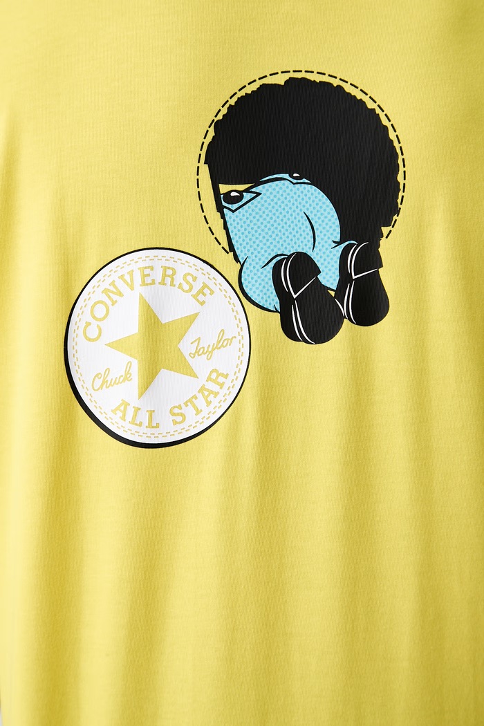 Converse T-shirt bawełniany x Minions & Monsters CVM6T226