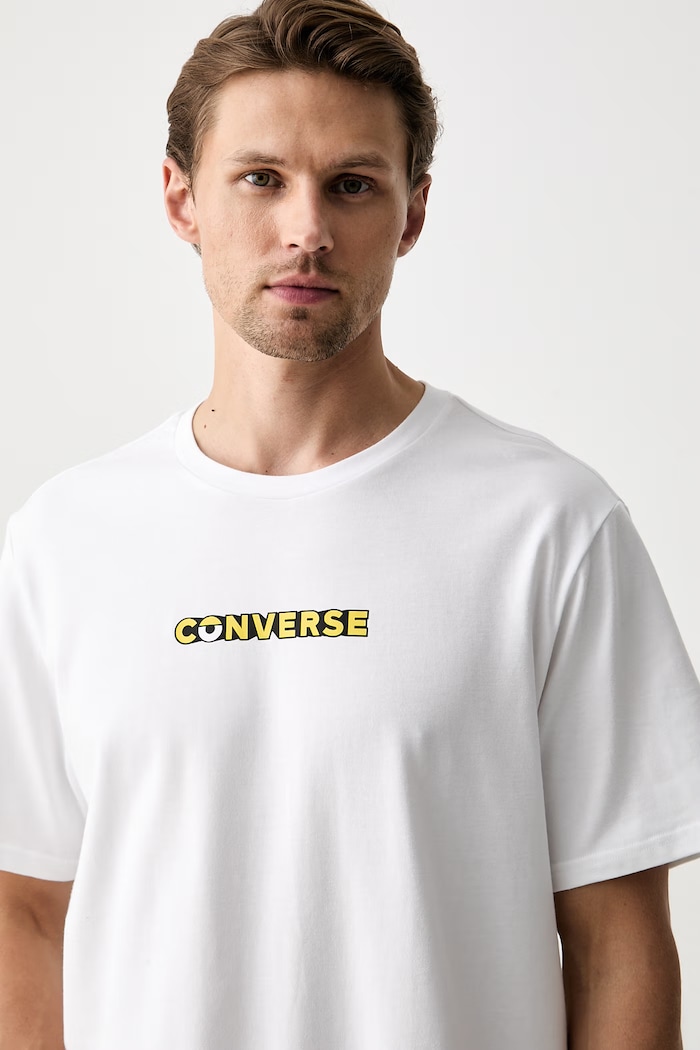 Converse T-shirt bawełniany x Minions & Monsters CVM6T225