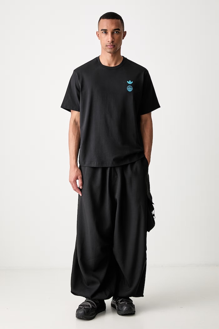adidas Originals DTMF Bad Bunny Heavyweight Merch T-shirt bawełniany KW8112 czarny AW26