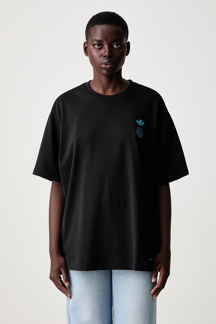 Odzież adidas Originals DTMF Bad Bunny Heavyweight Merch T-shirt bawełniany KW8112 czarny