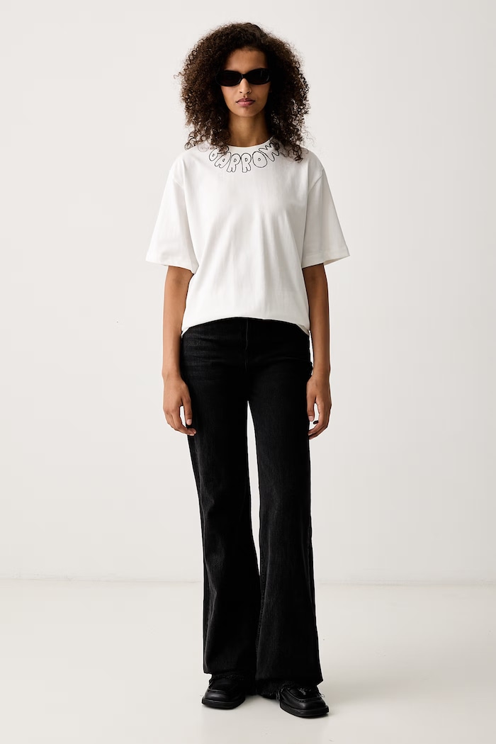 Barrow T-shirt βαμβακερό F6BWUATH048 λευκό AW26