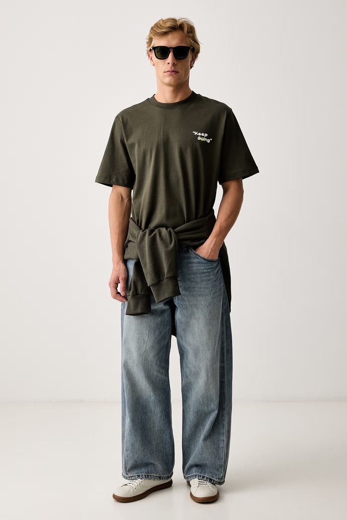 Barrow T-shirt bawełniany F6BWUATH042 zielony AW26