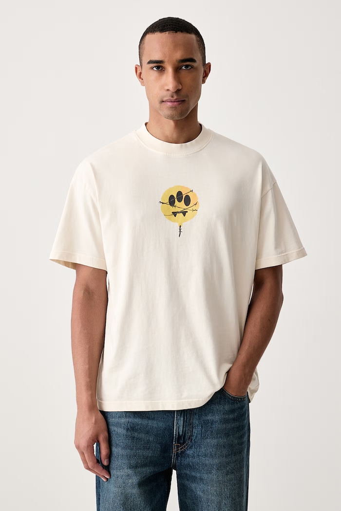 Odzież Barrow T-shirt bawełniany F6BWUATH025 beżowy