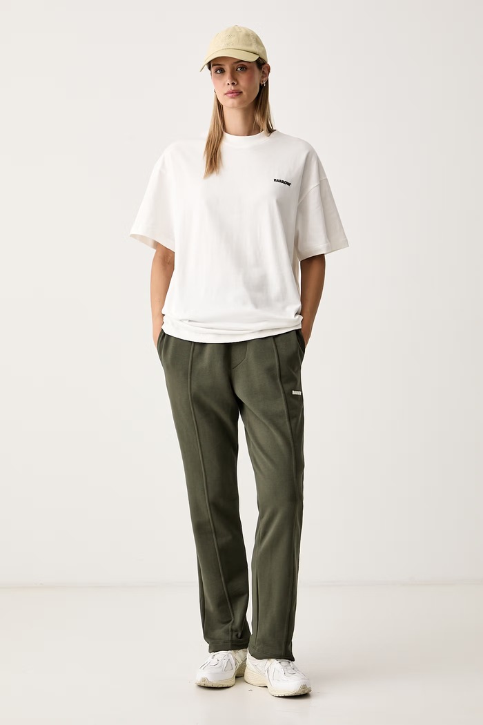 Barrow T-shirt bawełniany F6BWUATH019 biały AW26