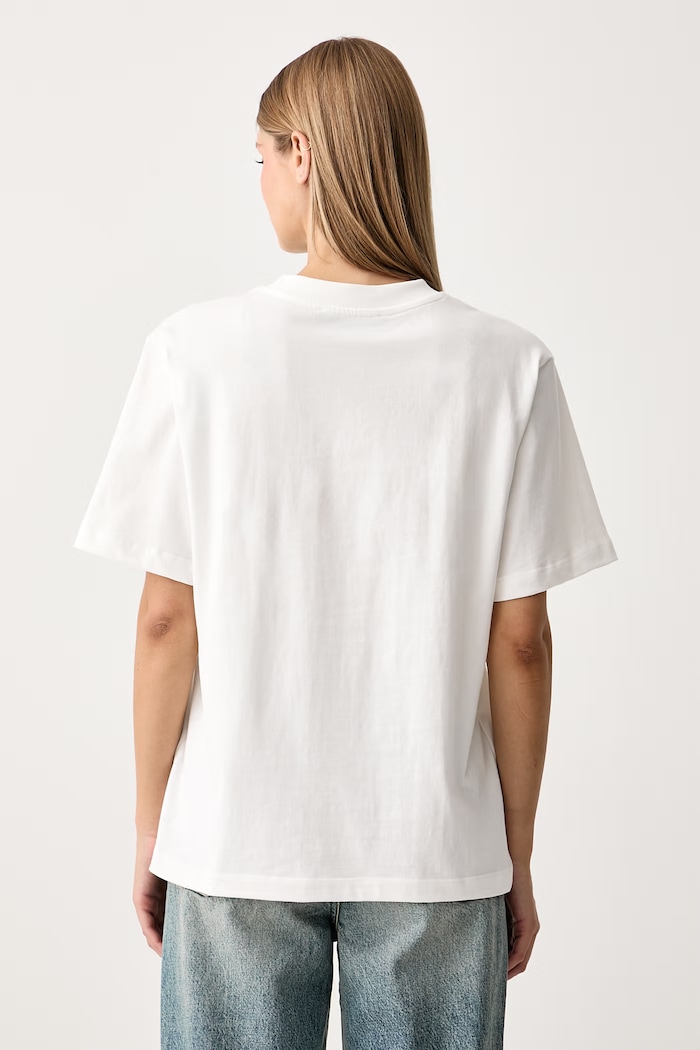 Ρούχα Barrow T-shirt βαμβακερό F6BWUATH014 λευκό