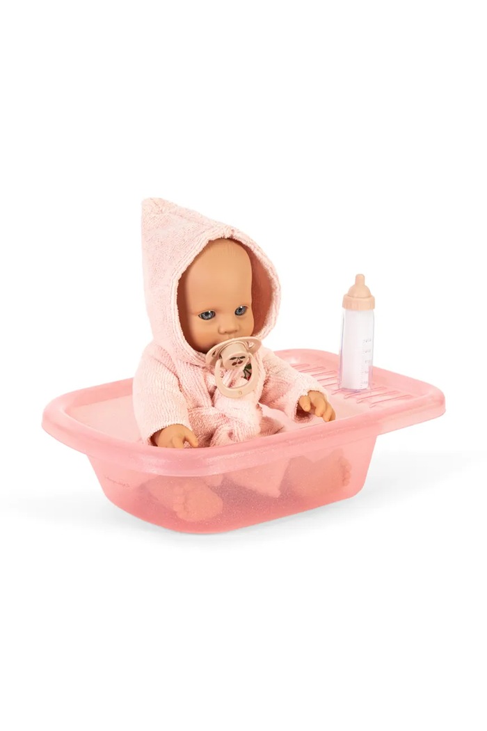 Konges Sløjd Zestaw zabawek dziecięcy ISOLA DOLL BATH SET KS106448.9BY2 różowy AW26