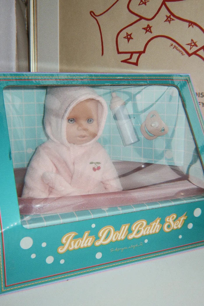 Konges Sløjd Zestaw zabawek dziecięcy ISOLA DOLL BATH SET KS106448.9BY2