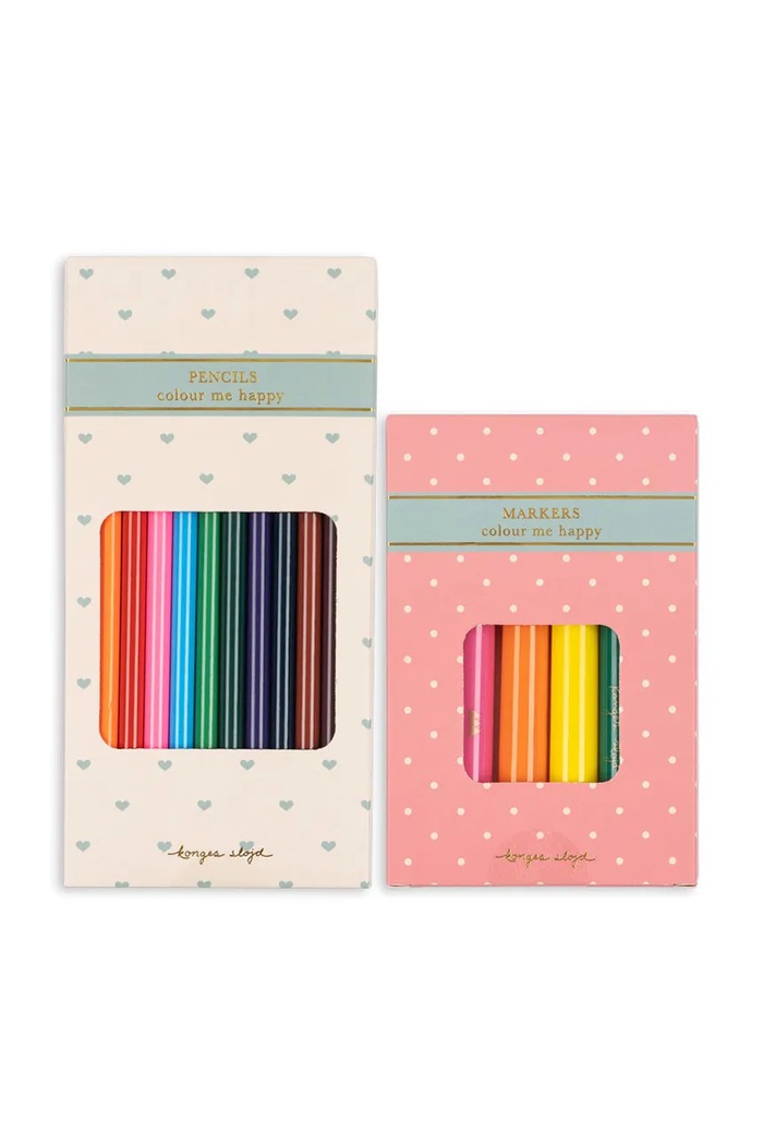 Dziewczynka Konges Sløjd Zestaw zabawek dziecięcy LITTLE ARTIST SET KS105449.9BY2 różowy